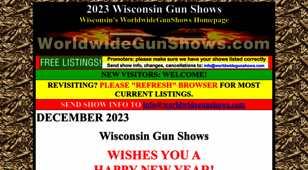 wisconsingunshows.com