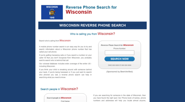 wisconsinphonelookup.com