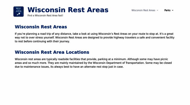 wisconsinrestareas.com