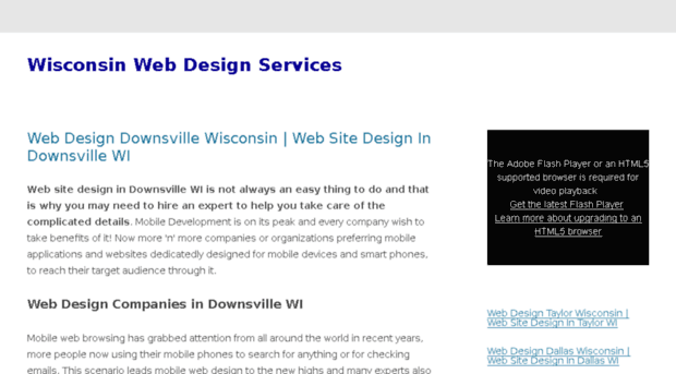 wisconsinwebdesignservices.com