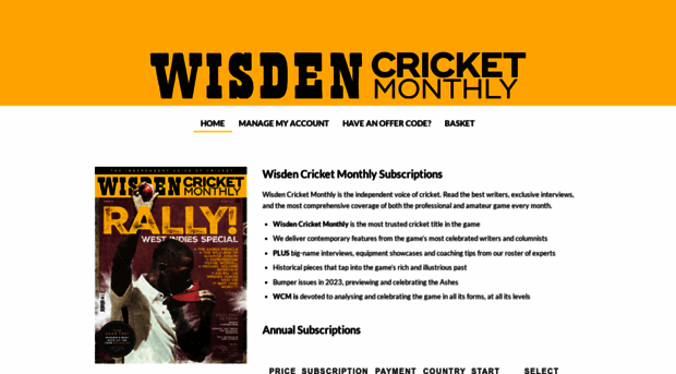 wisdenmag.imbmsubscriptions.com