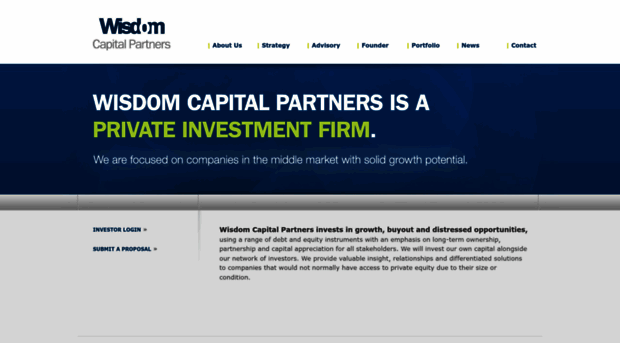 wisdomcapitalpartners.com