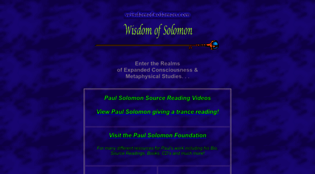 wisdomofsolomon.com