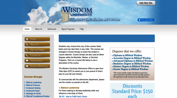 wisdomuniversityonline.org