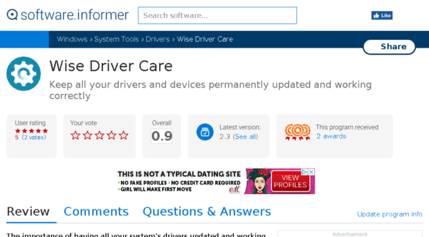 wise-driver-care.software.informer.com