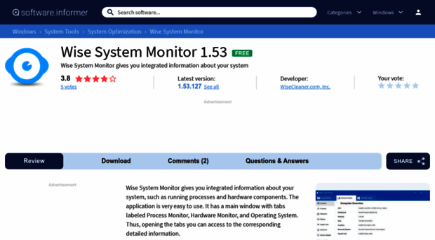 wise-system-monitor.informer.com