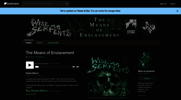 wiseasserpents.bandcamp.com