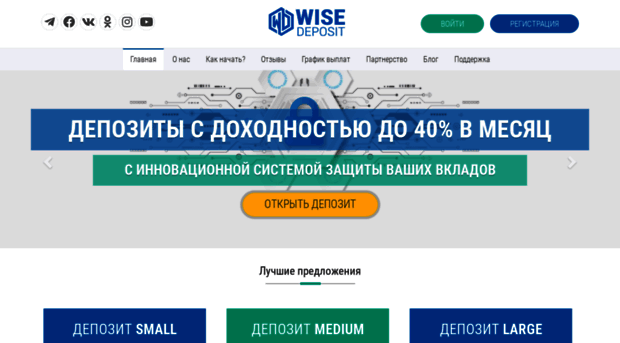 wisedeposit.com