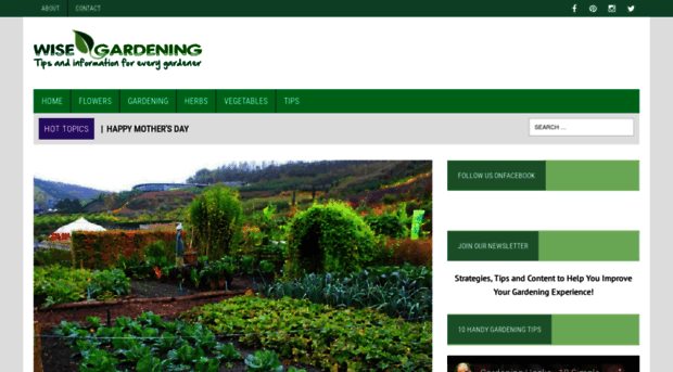 wisegardening.com