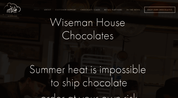 wisemanhousechocolates.com