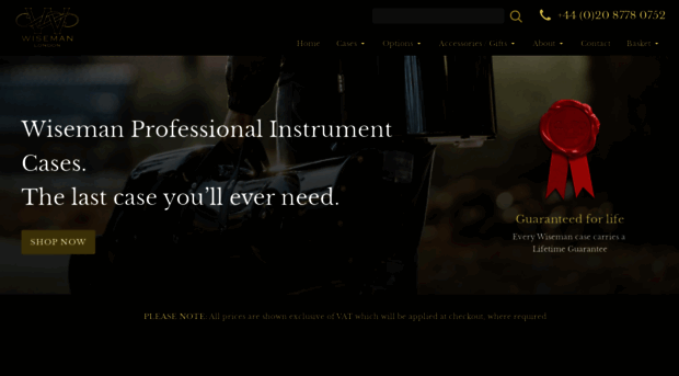 wisemanlondon.com