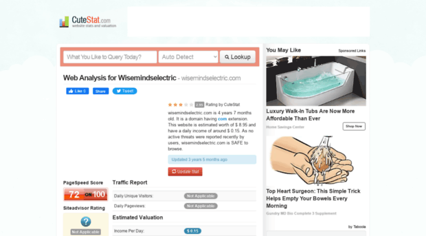 wisemindselectric.com.cutestat.com