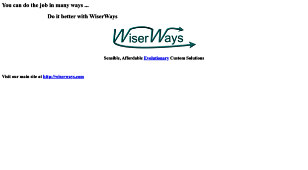 wiserways.net