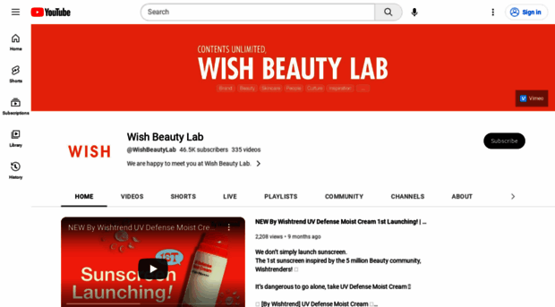 wishbeautylab.com