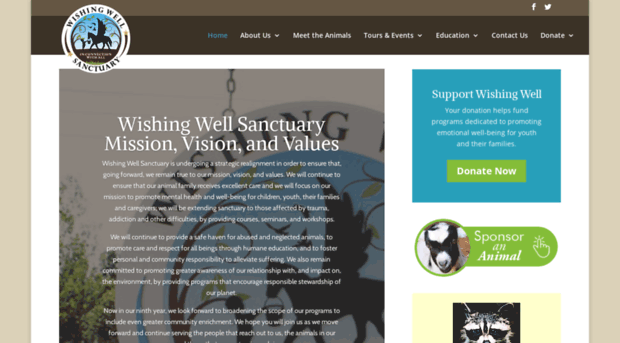 wishingwellsanctuary.org