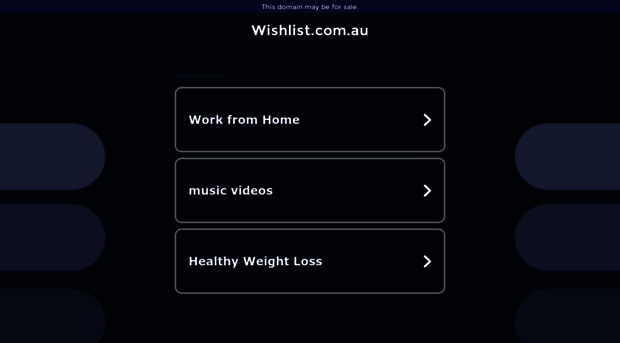wishlist.com.au