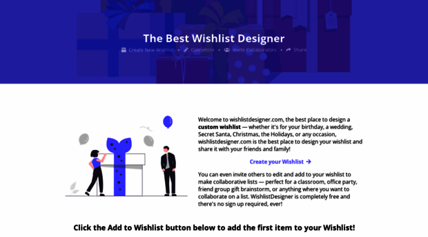 wishlistdesigner.com