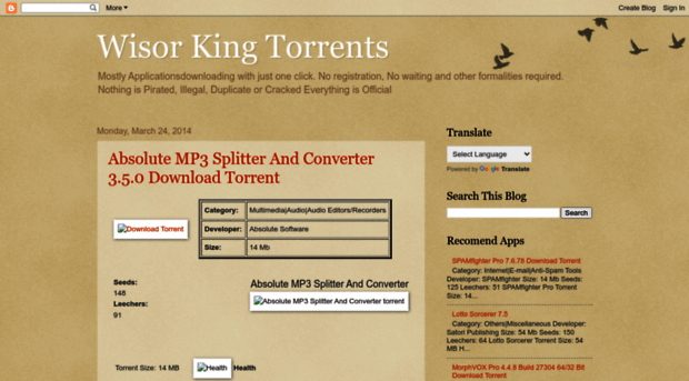 wisor-king-torrents.blogspot.be