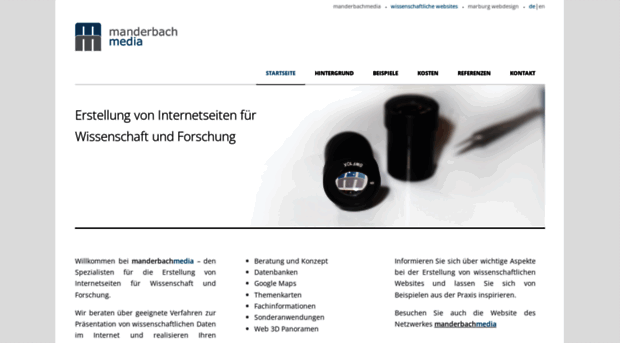 wissenschaftliche-websites.de