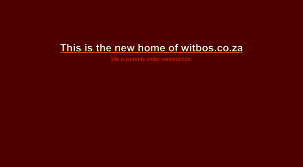 witbos.co.za