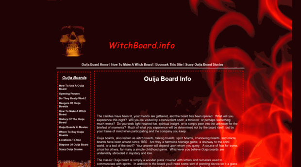 witchboard.info