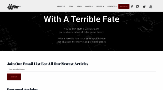 withaterriblefate.com