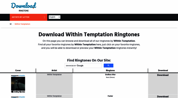 withintemptation.download-ringtone.com