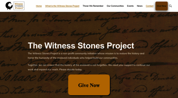 witnessstonesproject.org