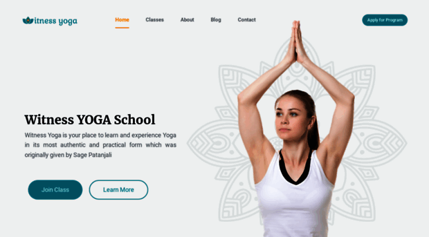 witnessyogaschool.com