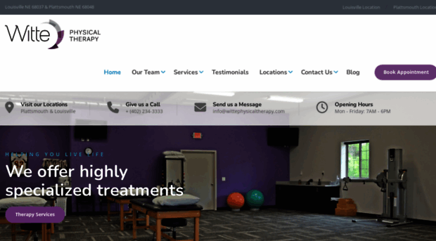 wittephysicaltherapy.com