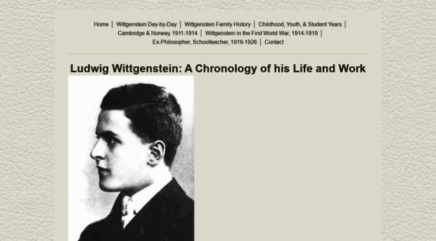 wittgensteinchronology.com