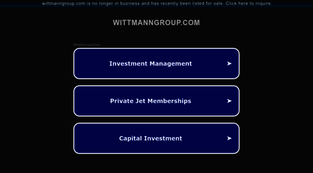 wittmanngroup.com