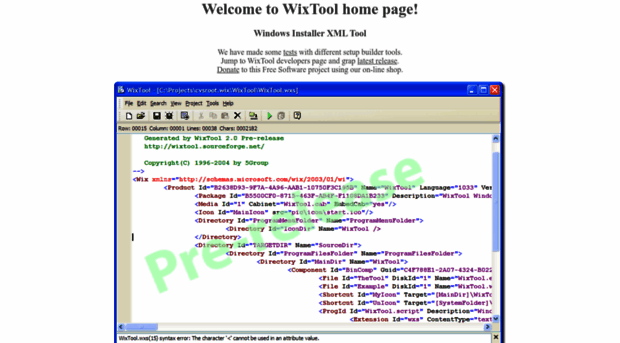 wixtool.sourceforge.net