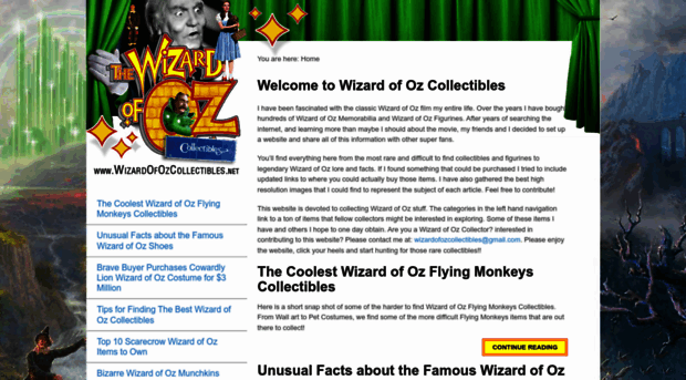 wizardofozcollectibles.net