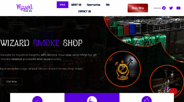 wizardsmokeshop.com