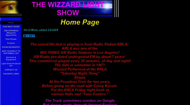 wizzardlightshow.com