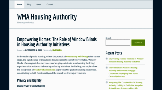 wmahousingauthority.org