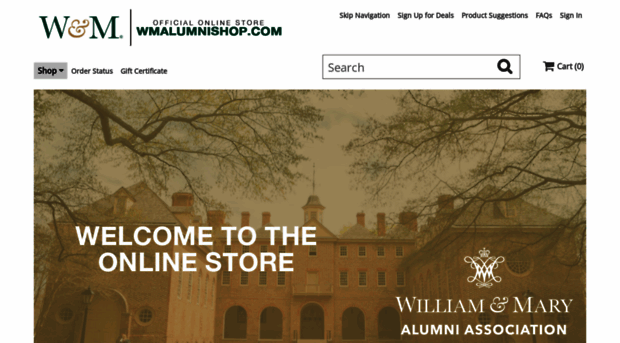 wmalumnishop.com