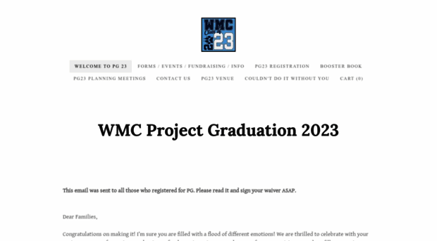 wmchsprojectgraduation.com