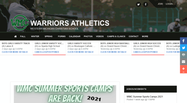 wmcwarriors.com