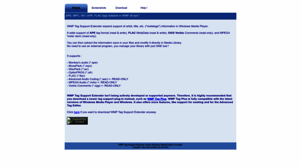 wmptagext.sourceforge.net