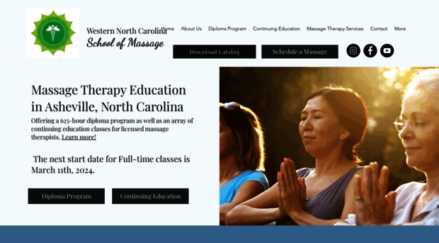 wncmassageschool.com