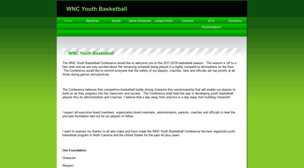 wncyouthbasketball.com