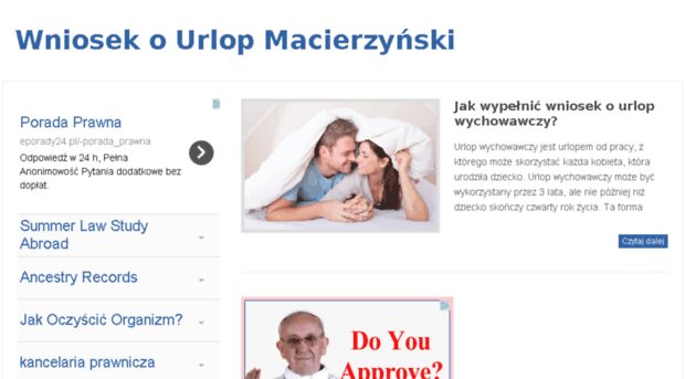 wniosekourlopmacierzynski.pl