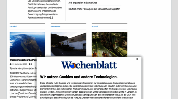 wochenblatt-kanaren.com
