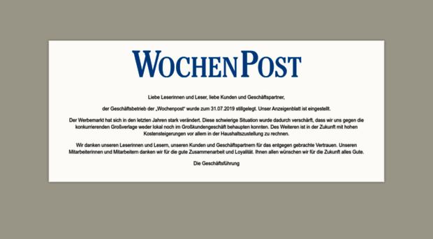 wochenpost.de