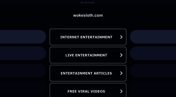 wokesloth.com