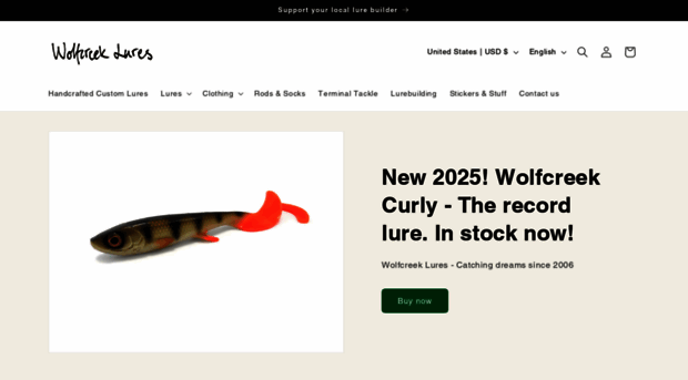 wolfcreeklures.com