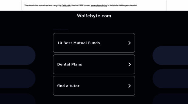 wolfebyte.com