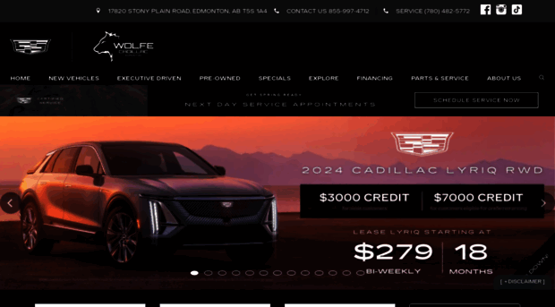 wolfecadillac.com